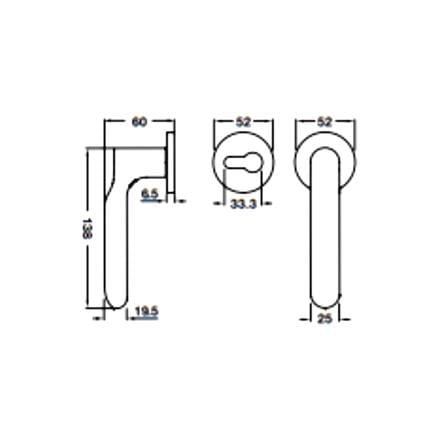 มือจับก้านโยกห้องน้ำ MORTISE HAFELE 489.11.138 สีสเตนเลส_6