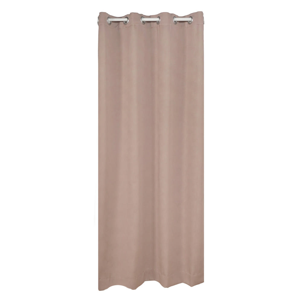 ผ้าม่าน EYELET HOME LIVING STYLE CURVE UV 140x220 ซม. สีครีม_0