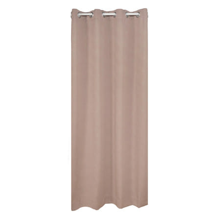 ผ้าม่าน EYELET HOME LIVING STYLE CURVE UV 140x220 ซม. สีครีม_1