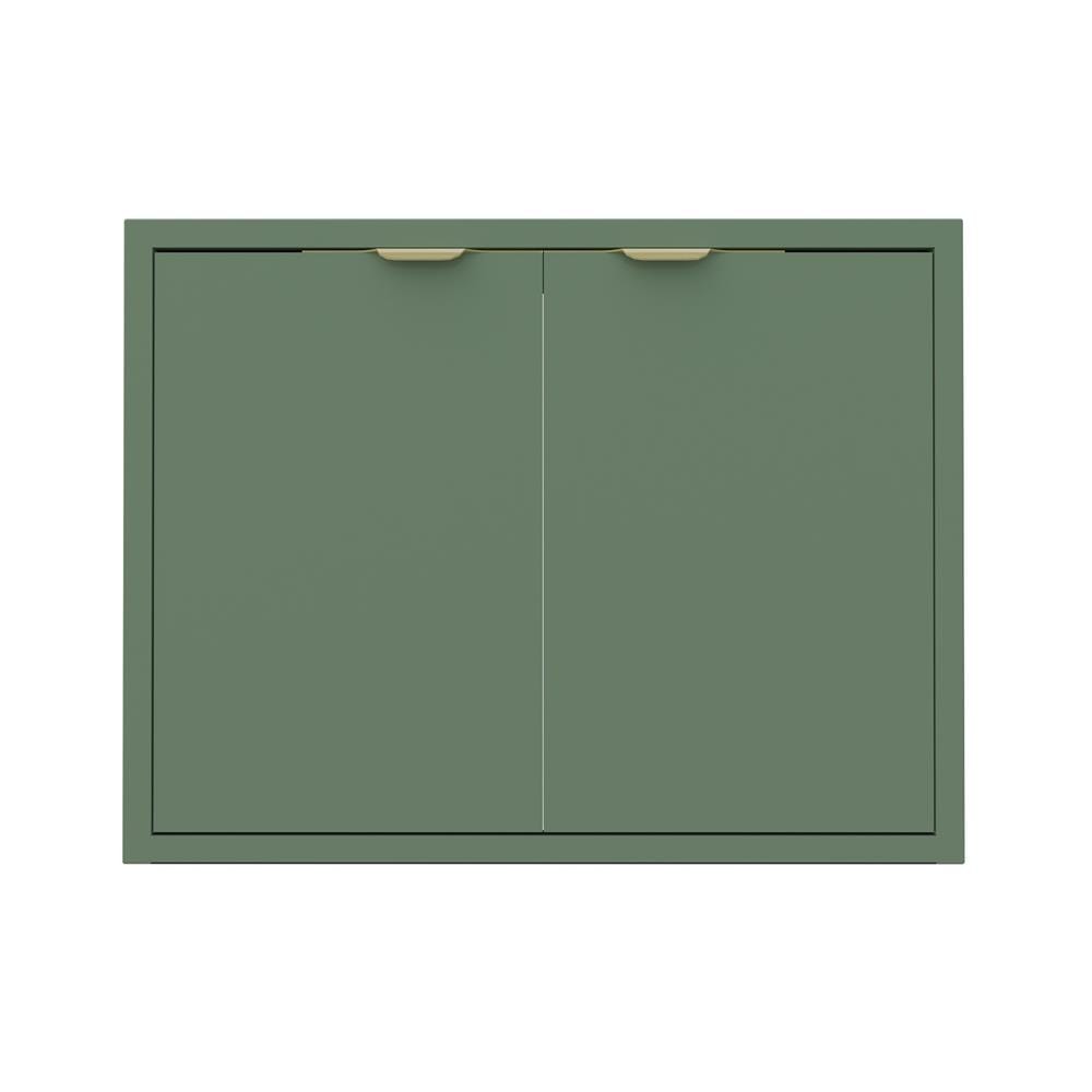 บานซิงค์คู่ MJ GLITTER 86x66 ซม. สี MATCHA