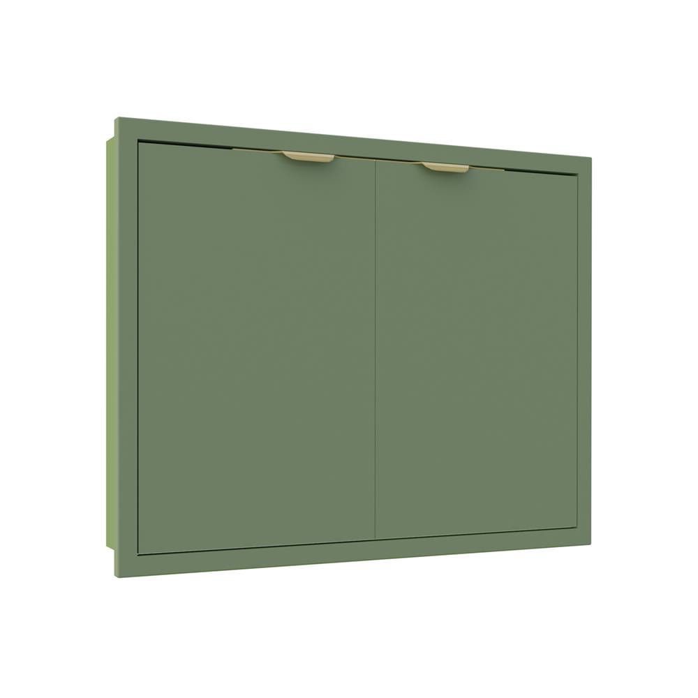 บานซิงค์คู่ MJ GLITTER 86x66 ซม. สี MATCHA