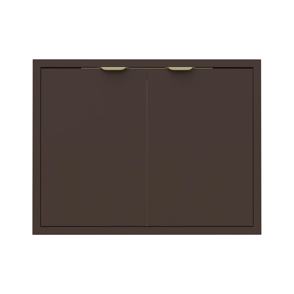 บานซิงค์คู่ MJ GLITTER 86x66 ซม. สี CHOC MOOSE