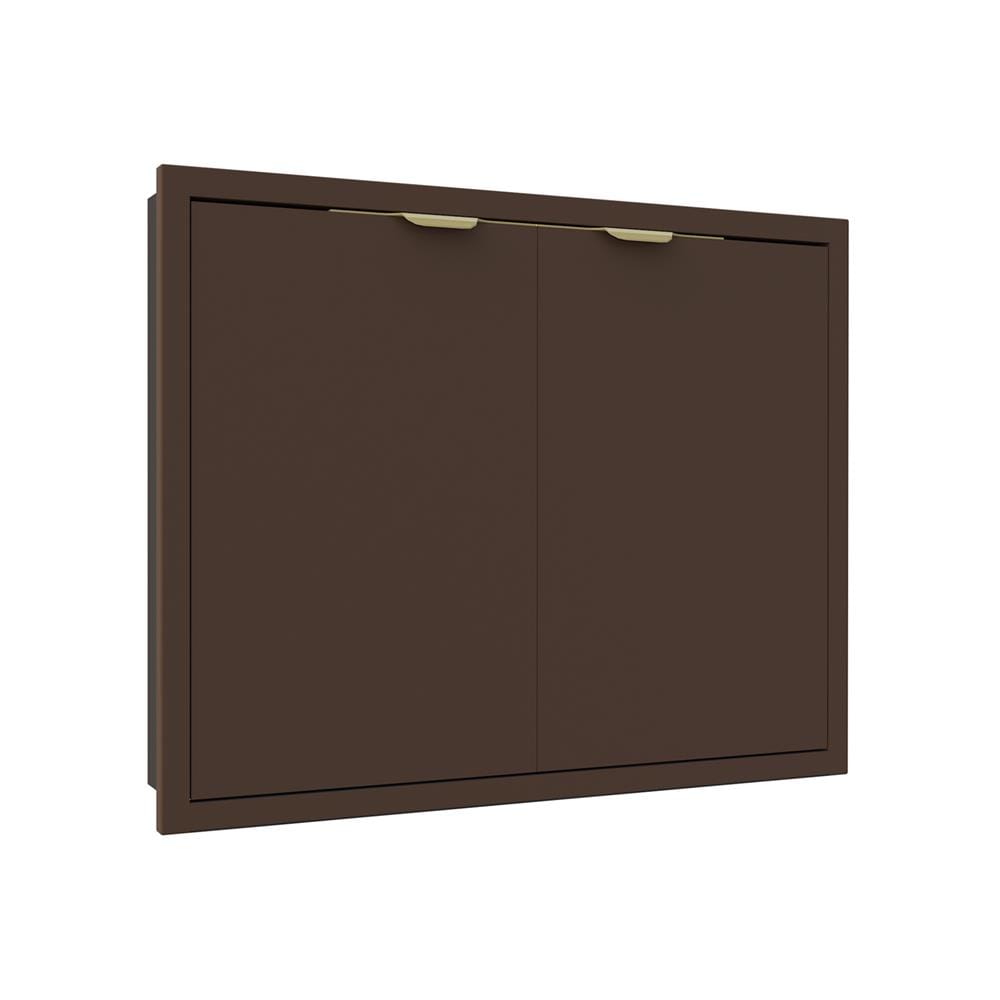 บานซิงค์คู่ MJ GLITTER 86x66 ซม. สี CHOC MOOSE