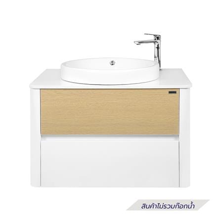 อ่างเคาน์เตอร์ MOYA VC-2520 70 ซม. สีขาว-โอ๊ค_1