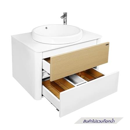 อ่างเคาน์เตอร์ MOYA VC-2520 70 ซม. สีขาว-โอ๊ค_2