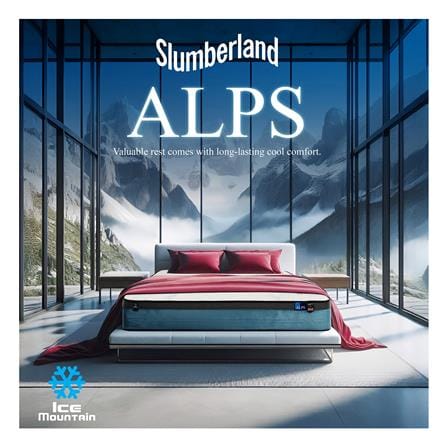 ที่นอนสปริง 5 ฟุต  SLUMBERLAND รุ่น ALPS_6