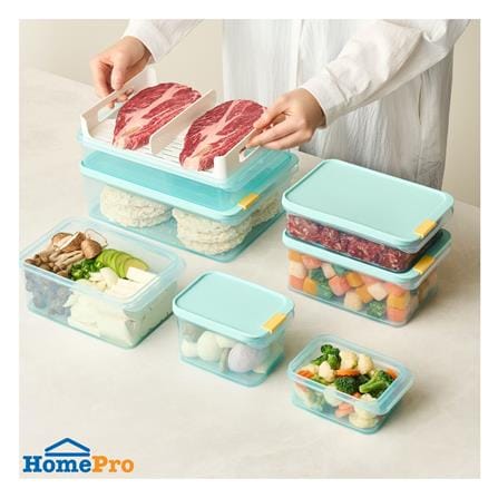 กล่องอาหาร 1.05 ลิตร LOCKNLOCK FREEZER FIT สีฟ้า_6