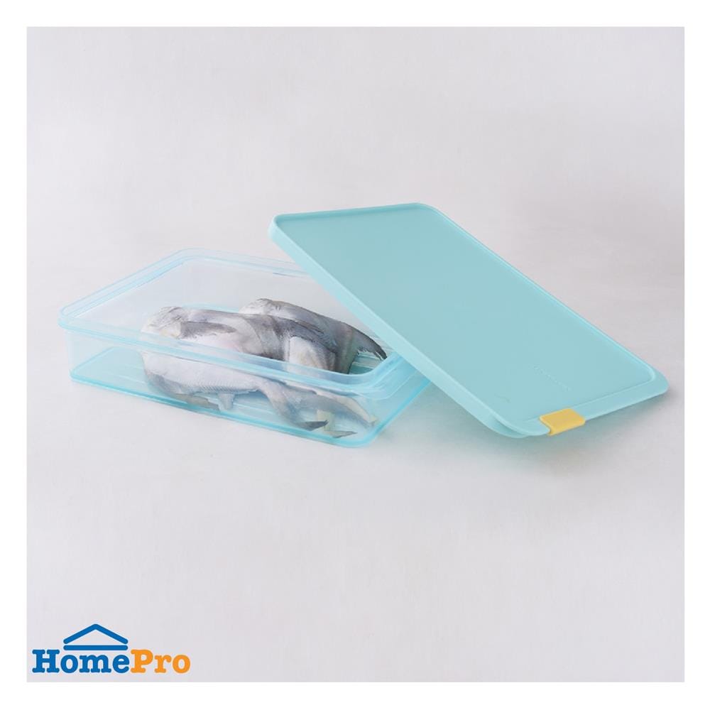 กล่องอาหาร 2.2 ลิตร LOCKNLOCK FREEZER FIT สีฟ้า