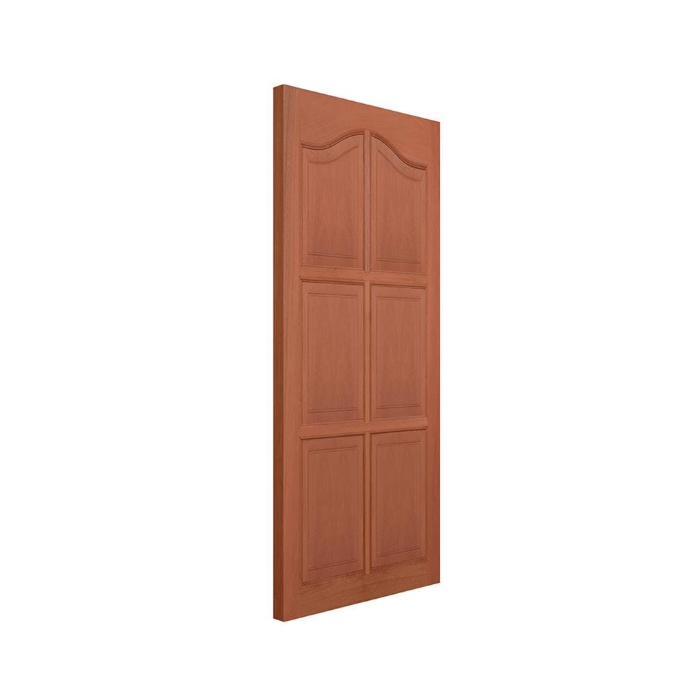 หน้าต่างไม้เนื้อแข็ง VK VK352 6 ฟัก (ปีกนก) 50x100 ซม. สีธรรมชาติ