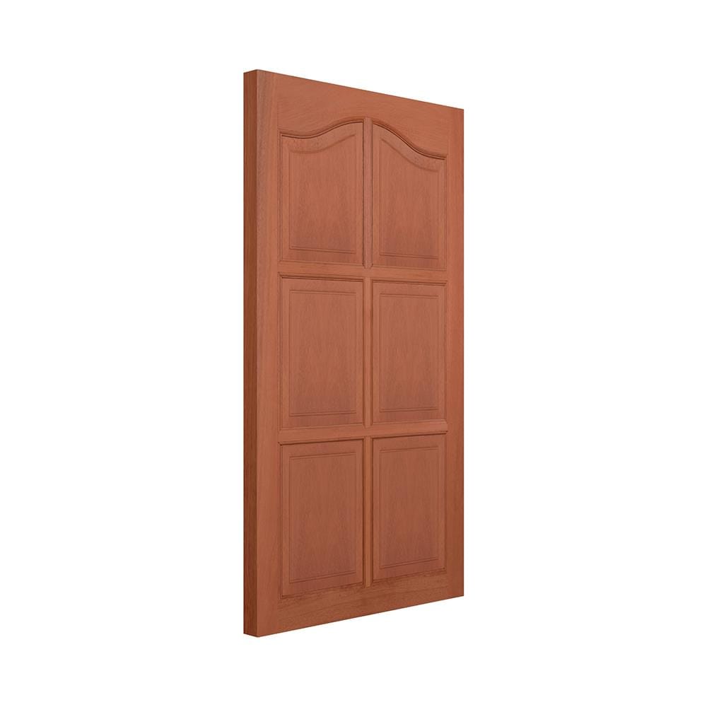 หน้าต่างไม้เนื้อแข็ง VK VK352 6 ฟัก (ปีกนก) 60x100 ซม. สีธรรมชาติ