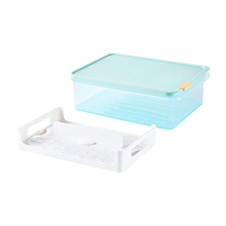 กล่องอาหารพร้อมถาด 3.5 ลิตร LOCKNLOCK FREEZER FIT สีฟ้า_0