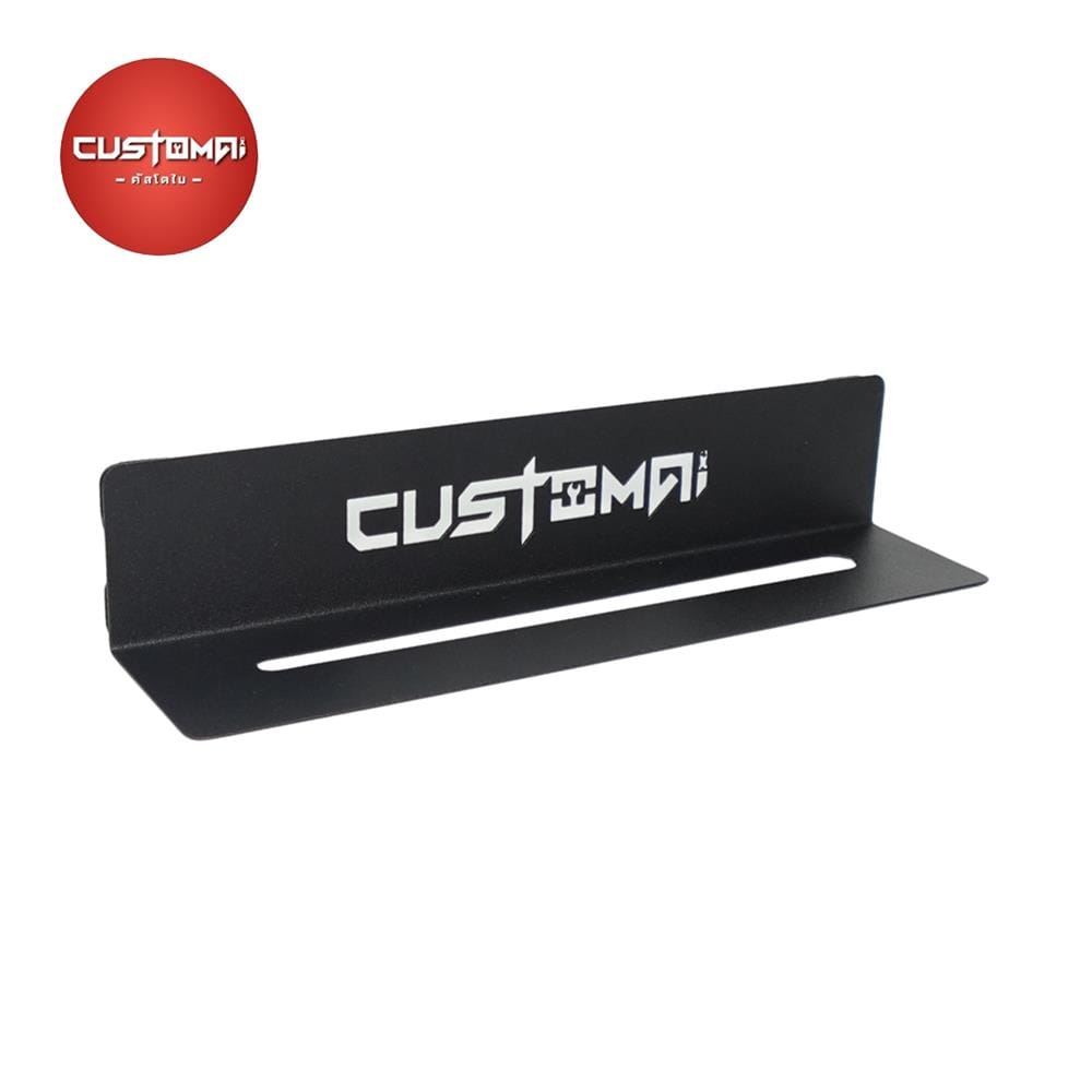 แท่นแขวนเหล็กเสียบเครื่องมือ CUSTOMAI สีดำ_1