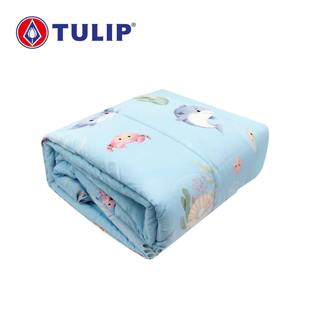 ผ้านวม TULIP SEA 60x80 นิ้ว 60258-DLD043