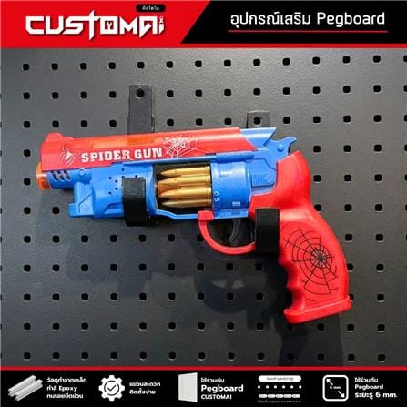 ตะขอแขวนเหล็กตัว J CUSTOMAI สีดำ (1 คู่)_4