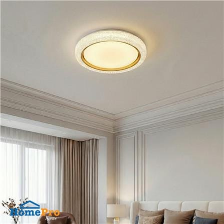 ไฟเพดาน LED CARINI R1351GD-M1 NL 16 นิ้ว 30 วัตต์ DAYLIGHT/COOL WHITE/WARM WHITE สีขาว/ทอง_5