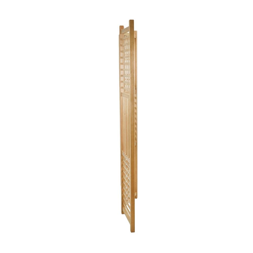 ฉากกั้น 3 บานพับ FURDINI MOKU สีไม้ธรรมชาติ