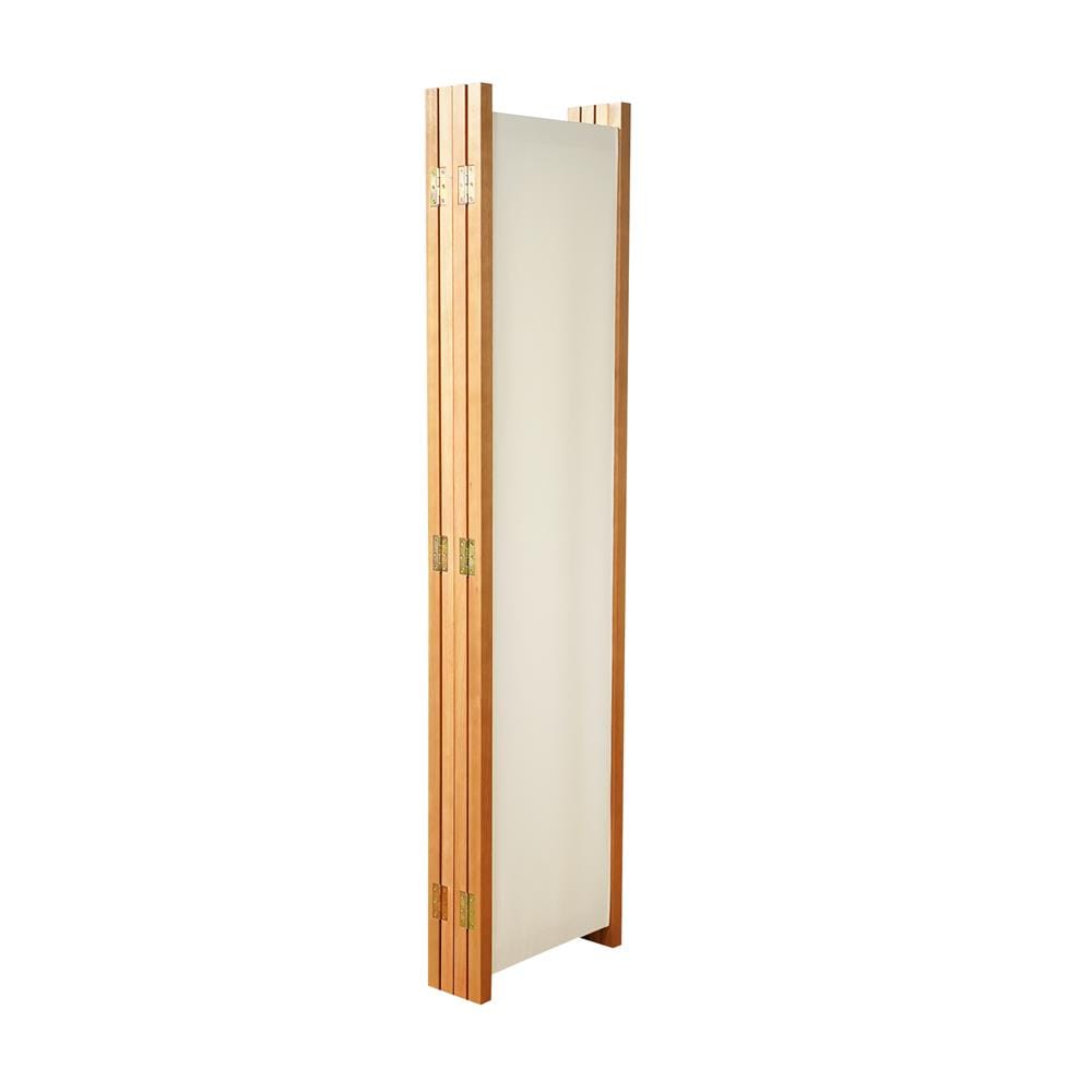 ฉากกั้น 4 บานพับ FURDINI SHIBU สีไม้ธรรมชาติ