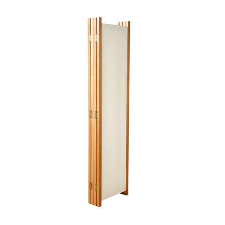ฉากกั้น 4 บานพับ FURDINI SHIBU สีไม้ธรรมชาติ_2