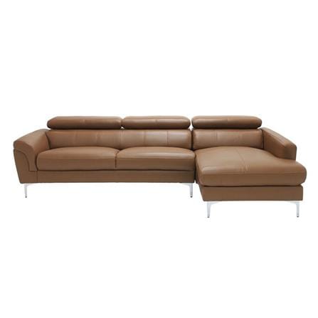 โซฟาเข้ามุมขวา SB FURNITURE GEEZER 19216829 สีน้ำตาล_0