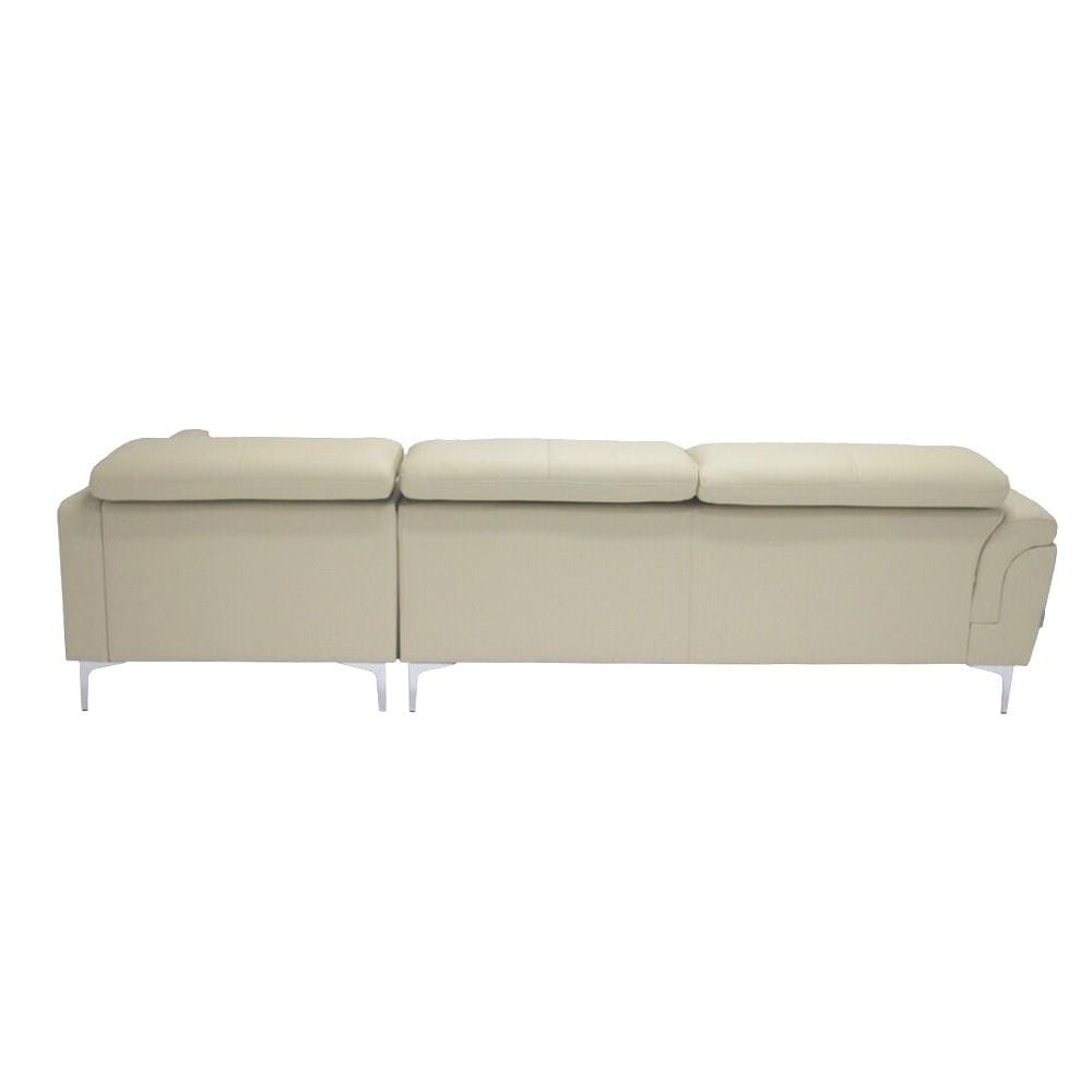 โซฟาเข้ามุมขวา SB FURNITURE GEEZER 19216828 สีครีม