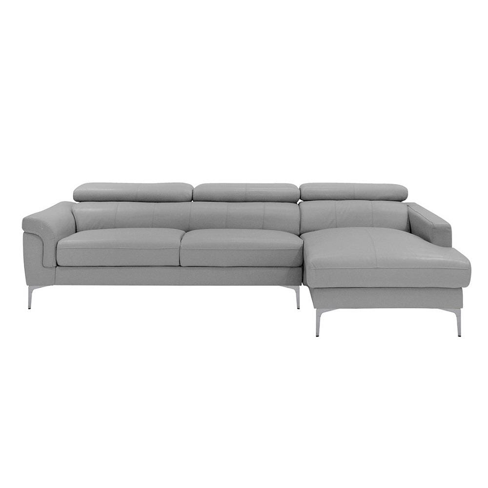 โซฟาเข้ามุมขวา SB FURNITURE GEEZER 19216830 สีเทาอ่อน