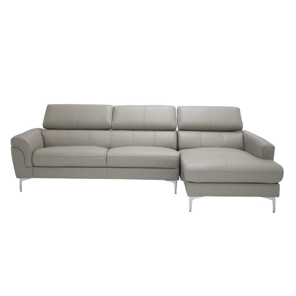 โซฟาเข้ามุมขวา SB FURNITURE GEEZER 19216830 สีเทาอ่อน