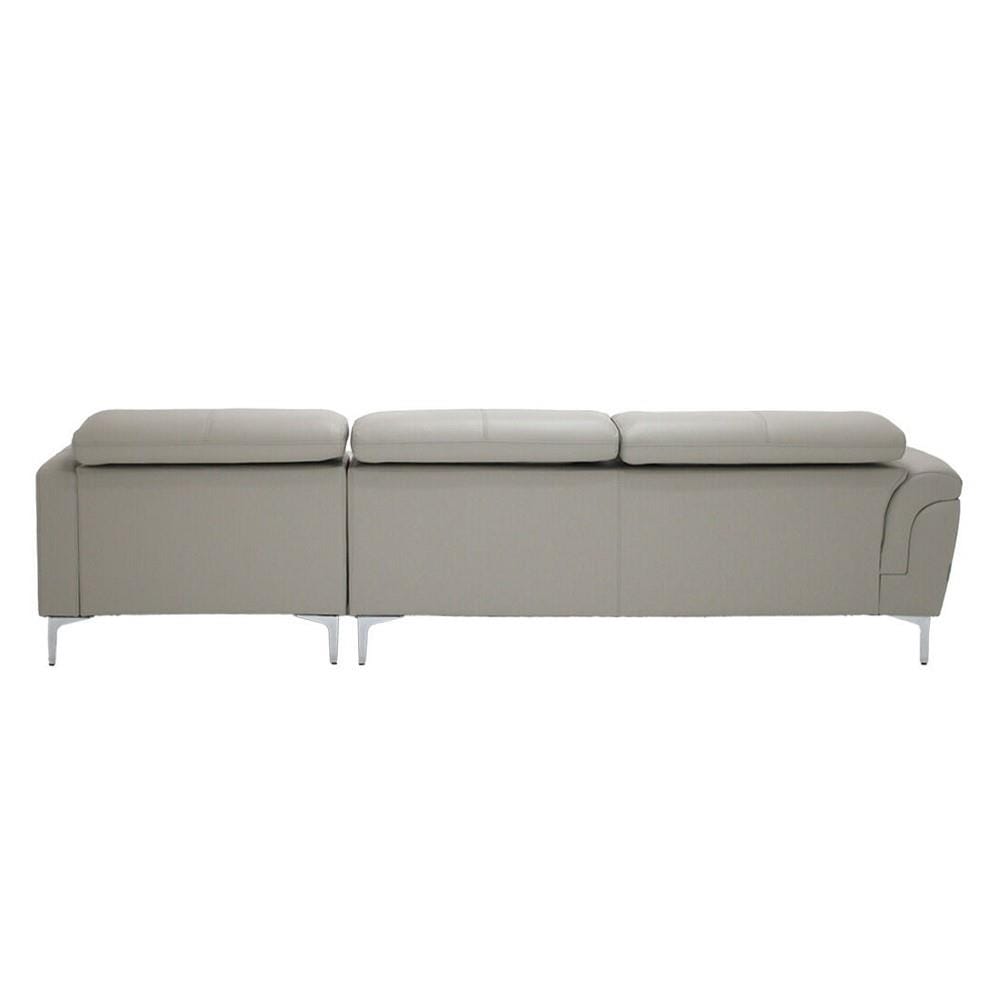 โซฟาเข้ามุมขวา SB FURNITURE GEEZER 19216830 สีเทาอ่อน