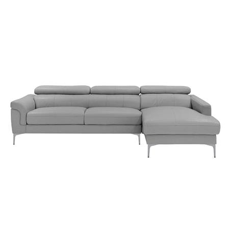 โซฟาเข้ามุมขวา SB FURNITURE GEEZER 19216830 สีเทาอ่อน_0