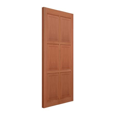 หน้าต่างไม้เนื้อแข็ง VK VK362 6 ฟัก 60x110 ซม. สีธรรมชาติ_1