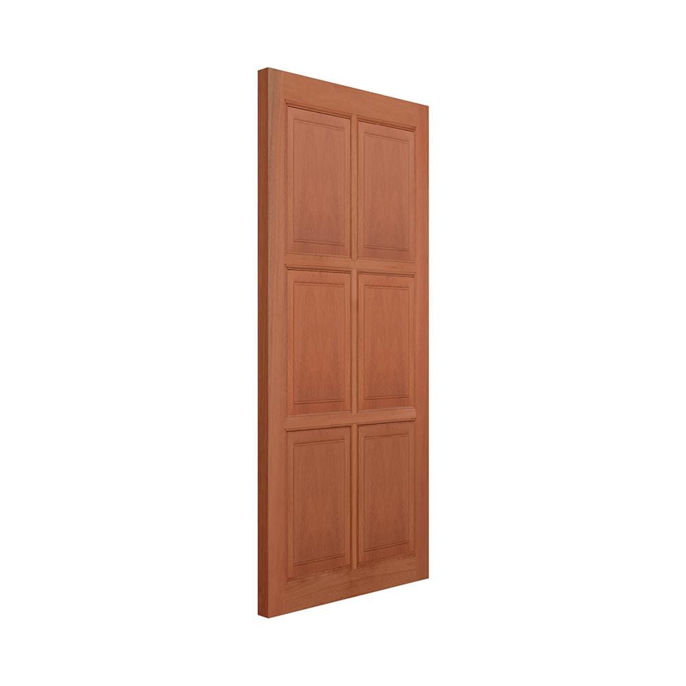 หน้าต่างไม้เนื้อแข็ง VK VK362 6 ฟัก 50x100 ซม. สีธรรมชาติ
