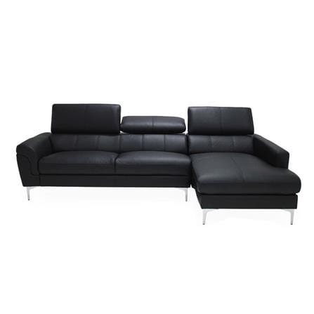 โซฟาเข้ามุมขวา SB FURNITURE GEEZER 19216825 สีดำ_2