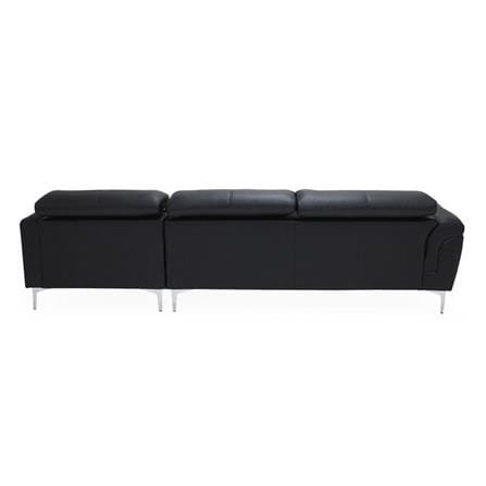 โซฟาเข้ามุมขวา SB FURNITURE GEEZER 19216825 สีดำ_5