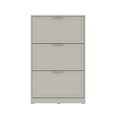 ตู้วางรองเท้า SB FURNITURE QUISTA 19242244 76 ซม. สีเทาอ่อน_1