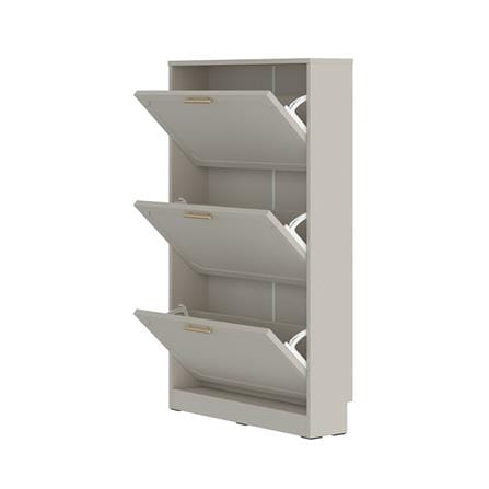 ตู้วางรองเท้า SB FURNITURE QUISTA 19242244 76 ซม. สีเทาอ่อน_2