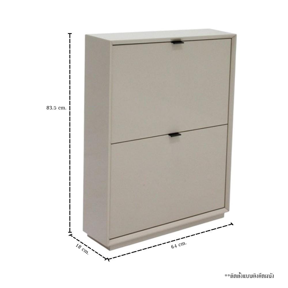 ตู้วางรองเท้า KONCEPT JOJA 19117829 64 ซม. สีน้ำตาล
