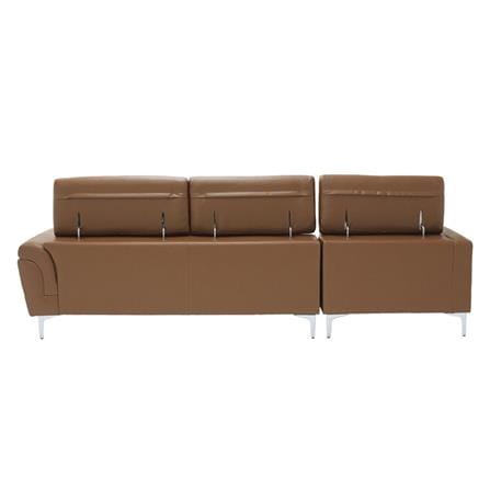 โซฟาเข้ามุมซ้าย SB FURNITURE GEEZER 19216836 สีน้ำตาล_5
