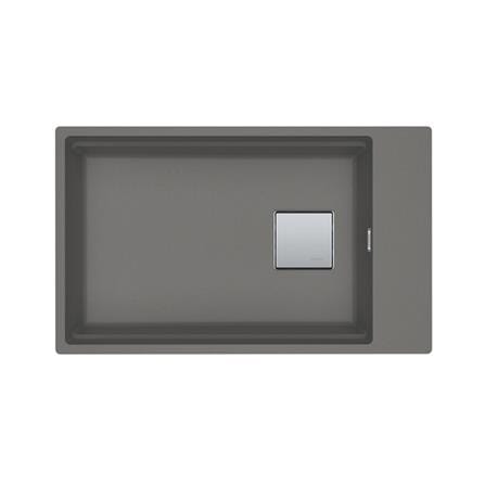 ซิงค์ฝัง 1 หลุม FRANKE KNG 110-62 STONE GREY 76 ซม. สีเทา_0