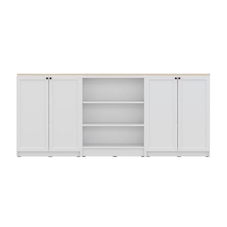 ตู้เตี้ย SB FURNITURE TRIXX 59064239 240 ซม. สีขาว_0
