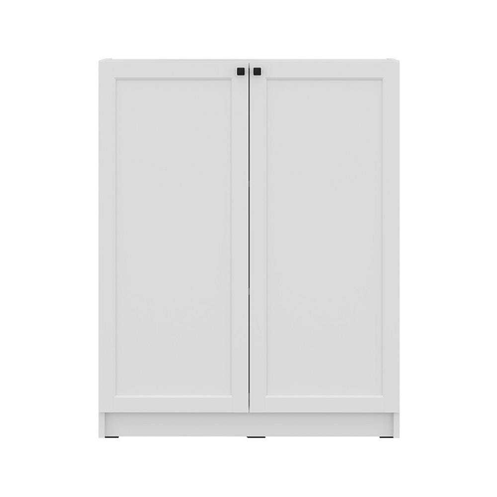 ตู้เตี้ยบานเปิด SB FURNITURE TRIXX 19247530 80 ซม. สีขาว