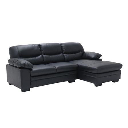 โซฟาเข้ามุมขวา SB FURNITURE LENU 19218120 สีดำ_1