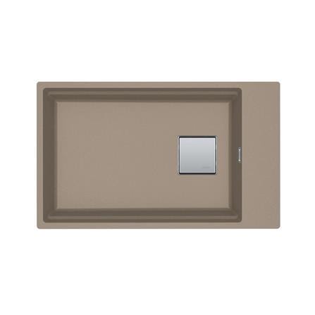 ซิงค์ฝัง 1 หลุม FRANKE KNG 110-62 OYSTER 76 ซม. สีน้ำตาล_0