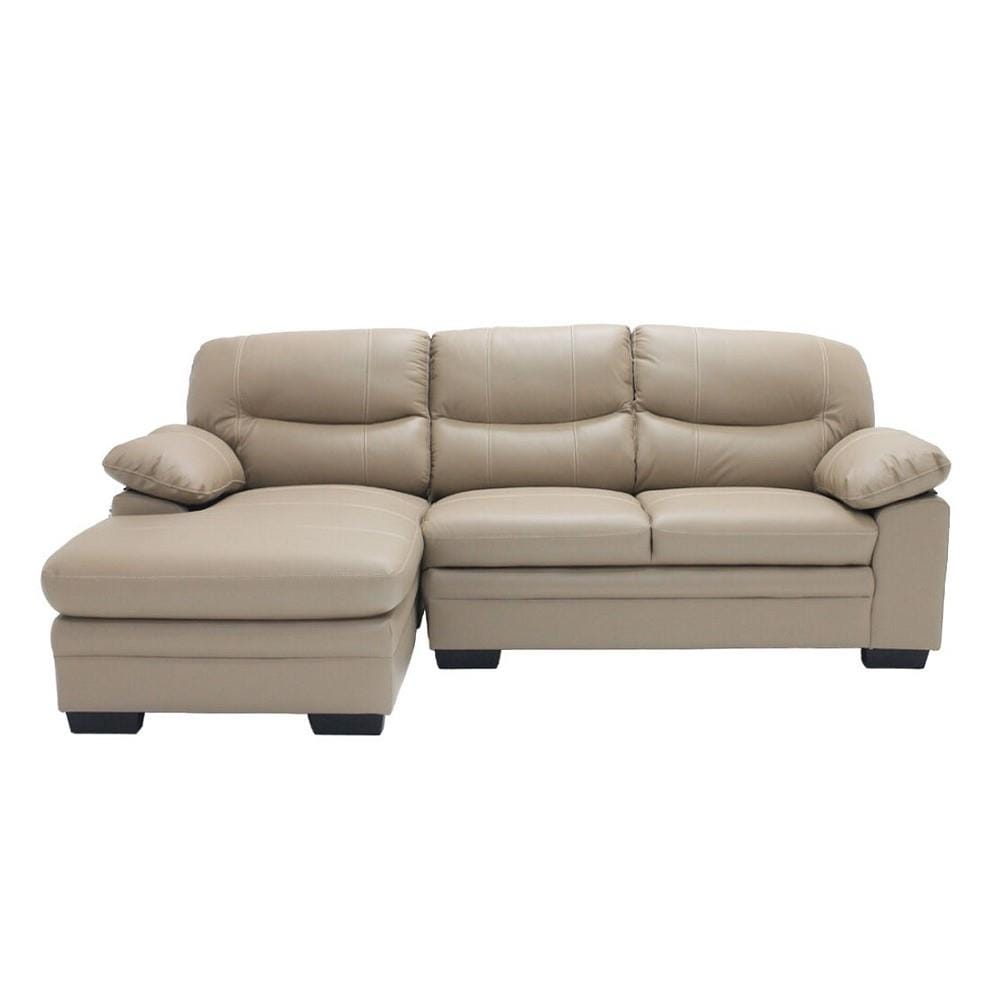 โซฟาเข้ามุมซ้าย SB FURNITURE LENU 19218128 สีน้ำตาลอ่อน