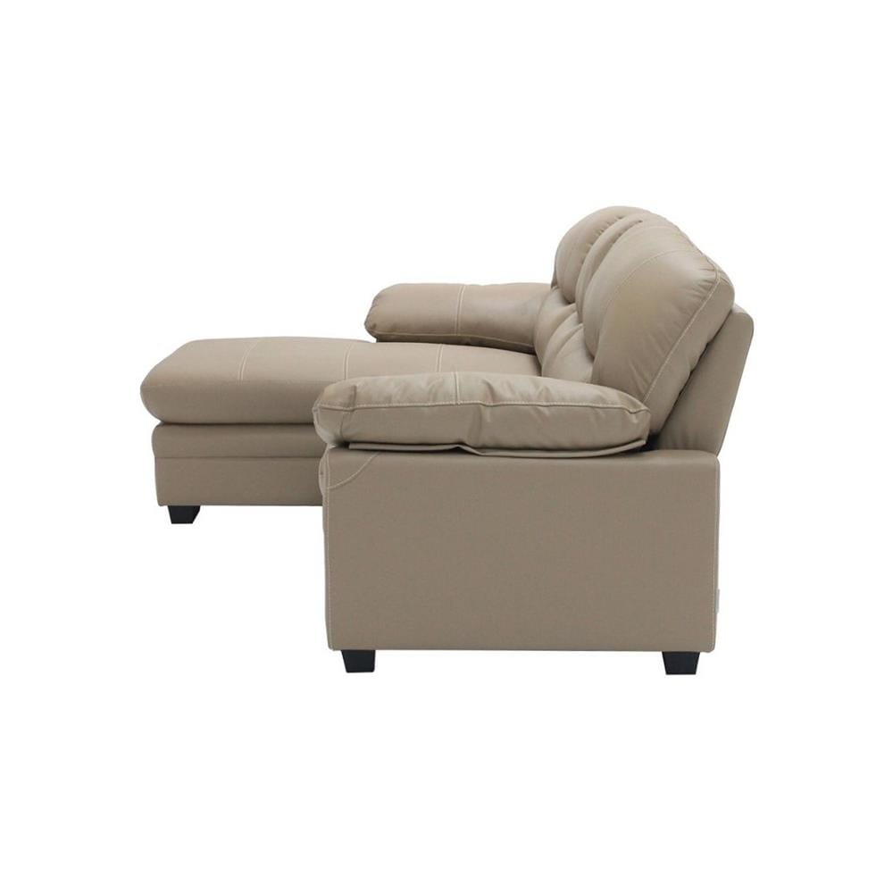 โซฟาเข้ามุมซ้าย SB FURNITURE LENU 19218128 สีน้ำตาลอ่อน