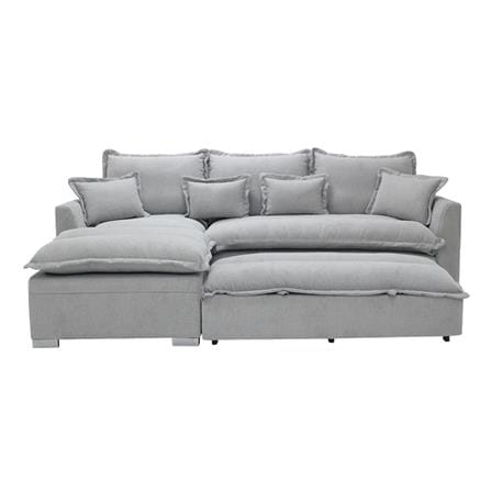 โซฟาเข้ามุมซ้าย SB FURNITURE TALIA PLUS 19236410 สีเทา_2