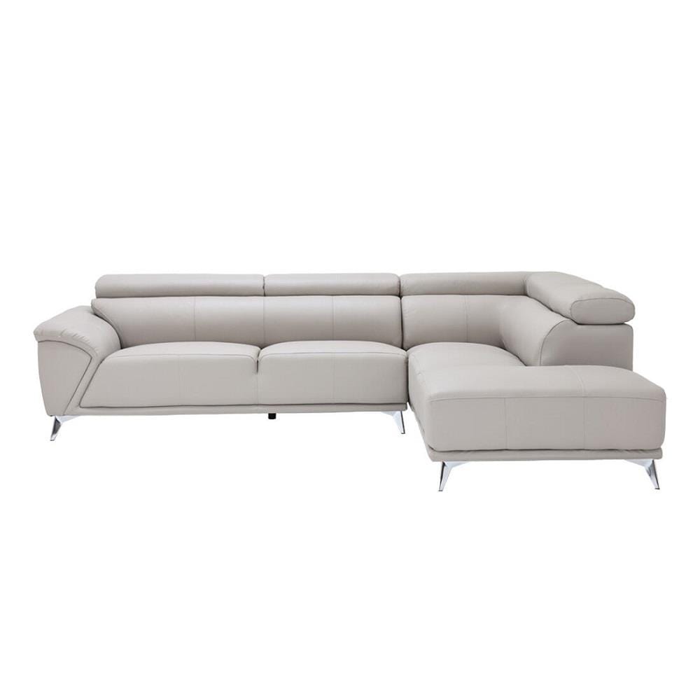 โซฟาเข้ามุมขวา SB FURNITURE GARRETT-PLUS 19243227 สีเทาอ่อน
