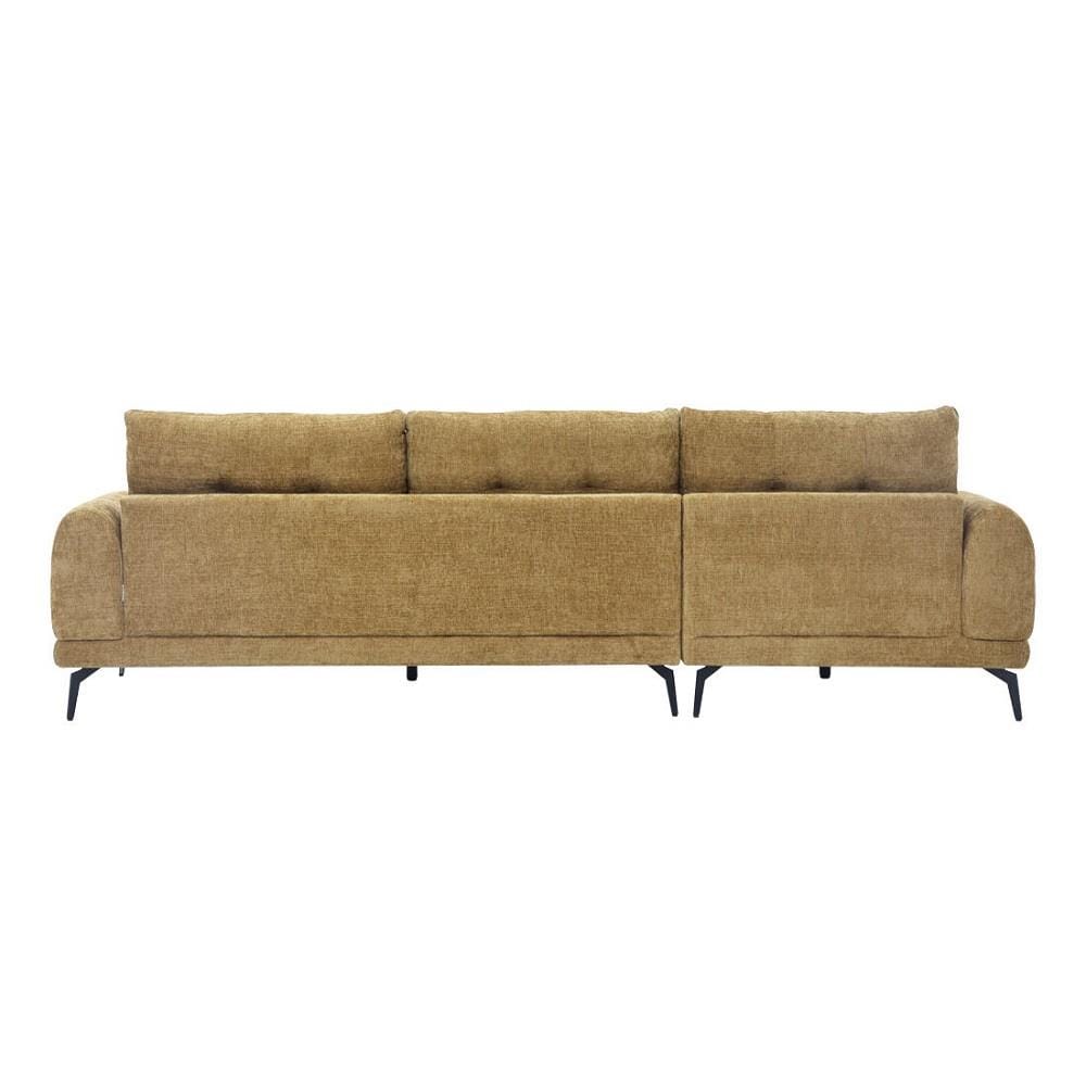 โซฟาเข้ามุมซ้าย SB FURNITURE CHALMA 19243067 สีน้ำตาลอ่อน