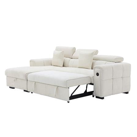 โซฟาเข้ามุมซ้าย SB FURNITURE CARNELL 19243065 สีขาว_3
