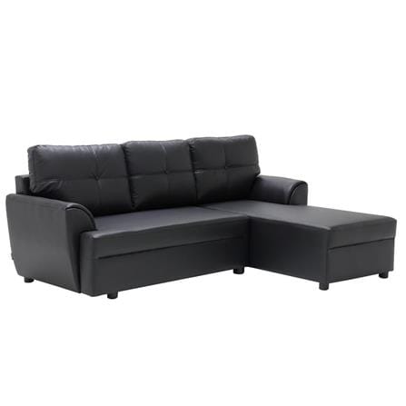 โซฟาเข้ามุมขวา KONCEPT RIOWA 19229209 สีดำ_1