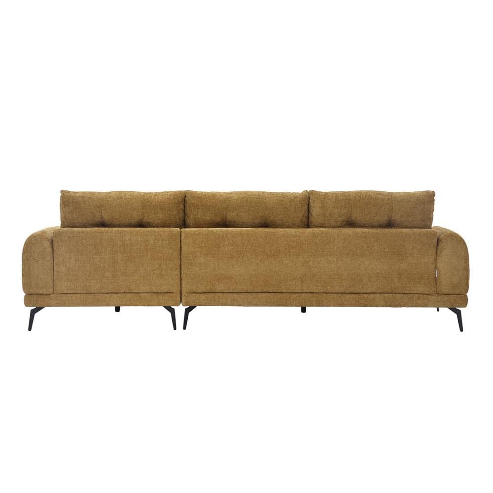 โซฟาเข้ามุมขวา SB FURNITURE CHALMA 19243068 สีน้ำตาลอ่อน