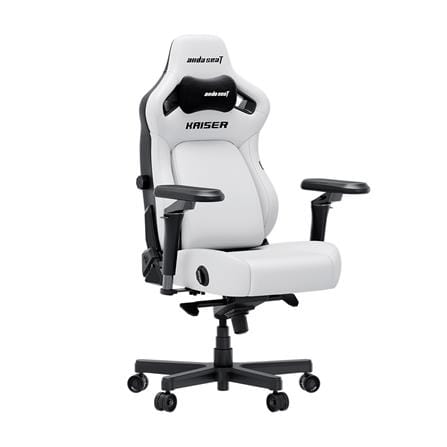 เก้าอี้เกมมิ่ง ANDA SEAT KAISER 4 6D XL PVC สีขาว_1